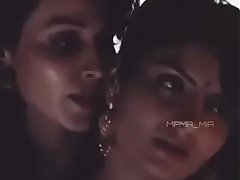 Sexy 2 Indian aunties lesbian